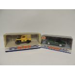 DINKY - DY-1 1968 Jaguar E Type and DY9-B 1949 Land Rover, both in original display boxes (2) ++