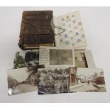 A quantity of loose rp postcards including view of Mickleton, Nether Wallop and Bowness; image of an