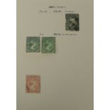 FALKLANDS - mint and used collection from Queen Victoria to 1st Dep including 1952 George VI mint