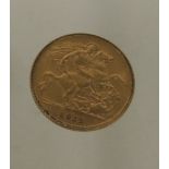 George V half sovereign 1912