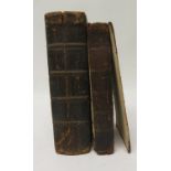 The Holy Bible containing the Old Testament and the New - 1749, full calf tog. w. Hymns founded on