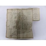 The Traveller's Guide, or English Itinerary - two vols, 1805, with illustrations and a fold-out