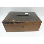 An early 20th Century Asprey leather covered writing case the leather fitted interior with lift-