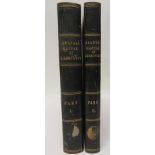 BRANDE, William Thomas - A Manual of Chemistry - two vols, 1836, half calf, ex library