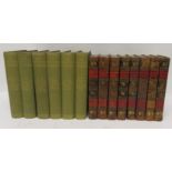 LITERATURE - The Gresham Publishing Co, 'The Henry Irving Shakespeare' - vols. III to XIV, bound