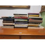 REFERENCE - a mixed selection of books relating to art, furniture, carpets etc to include some