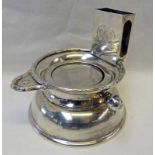 SILVER PLATED SWING TOP BOWL MARKED SHANGHAI TANG