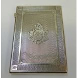 VICTORIAN SILVER CARD CASE,