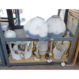 LARGE SELECTION OF TABLE LAMPS