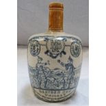 PORT DUNDAS POTTERY WHISKY FLAGON THE GREYBEARD,