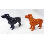 2 BESWICK DOGS: HORSESHOE PRIMULA & 1 OTHER