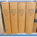 THE NAVAL AND MILITARY MAGAZINE VOLUME 1-4 - 1827-28 (4)