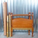 LATE 19TH CENTURY PINE BED FRAME