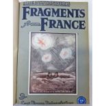 THE BYSTANDER FRAGMENTS FROM FRANCE BY CAPTAIN BRUCE BAIRNSFATHER 8 VOLUMES BOUND AS 1,