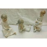 3 NAO PORCELAIN OF CHILDREN