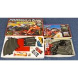 SCALEXTRIC FORMULA ONE ELECTRONIC RACING SET. TOGETHER WITH EXTENSION PACK.