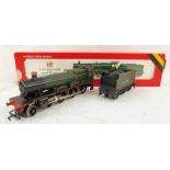 HORNBY R761-00 GAUGE G.W.R. 4-6-0 "KNELLER HALL" 5934 STEAM LOCOMOTIVE AND TENDER. BOXED.