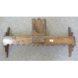 19TH CENTURY WALL MOUNTED CUTLERY RACK