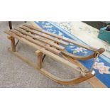 GRAYS OF CAMBRIDGE WOODEN SLEDGE