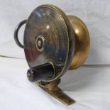 4" MALLOCH'S PATENT BRASS SIDE-CASTING REEL