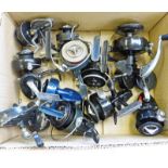 11 INTREPID SPINNING REELS INCLUDING "SURFCAST", "STANDARD",