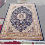 BLUE GROUND KESHAN CARPET 280 X 200CM