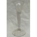 AIR TWIST STEM GLASS 17CM TALL