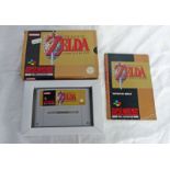 NINTENDO SNES ZELDA : A LINK TO THE PAST.