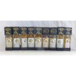 GOOD SELECTION OF SIGNATORY VINTAGE ISLAY SINGLE MALT WHISKY MINIATURES INCLUDING PORT ELLEN 19