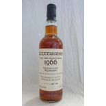 ONE BOTTLE OF FETTERCAIRN 35 YEAR OLD SINGLE MALT WHISKY, DISTILLED 1966, CASK NO 1929,