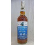 ONE BOTTLE OF RES NON VERBA HIGHLAND PARK 25 YEAR OLD SINGLE MALT WHISKY, DISTILLED 1990,