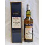 1 BOTTLE TEANINICH 23 YEAR OLD SINGLE MALT WHISKY. DISTILLED 1973 - 70CL, 57.1 % VOLUME IN BOX.