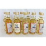 GOOD SELECTION OF THE MASTER OF MALT SINGLE MALT WHISKY MINIATURES INCLUDING,