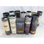 GOOD SELECTION OF SINGLE MALT WHISKY MINIATURES INCLUDING TOMINTOLL 27 YEAR OLD,