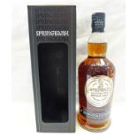 1 BOTTLE SPRINGBANK 10 YEAR OLD RUNDLETS & WLDERKINS SINGLE MALT WHISKY, DISTILLED 2001,