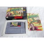 NINTENDO SNES (NTSC) ZOMBIES ATE MY NEIGHBOURS.