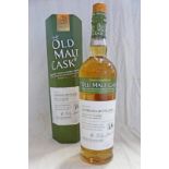 ONE BOTTLE OF LAPHROAIG 18 YEAR OLD SINGLE MALT WHISKY IN TUBE, DISTILLED 1989, 700 ML,