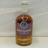 1 BOTTLE BRUICHLADDICH VALINCH SINGLE MALT WHISKY, DISTILLED 1990, 50cl, 55.