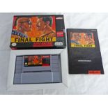 NINTENDO (NTSC) SNES FINAL FIGHT.