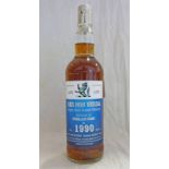 ONE BOTTLE OF RES NON VERBA HIGHLAND PARK 25 YEAR OLD SINGLE MALT