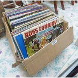 SELECTION OF VINYL RECORD ALBUMS INCLUDING ARTIST SUCH AS LEO SAYER, TOM JONES,