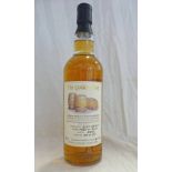 1 BOTTLE OF GLEN GRANT 15 YEAR OLD SINGLE MALT WHISKY DISTILLED 1988, CASK 50896 , 70CL, 56.