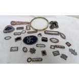 SELECTION CUT STEEL BUCKLES ETC