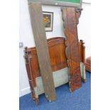 19TH CENTURY ROSEWOOD SINGLE BED FRAME