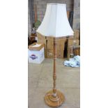 STANDARD LAMP WITH TURNED COLUMN