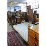 EARLY 20TH CENTURY BRASS BED
