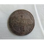 GEORGE II 1746 LIMA HALF CROWN