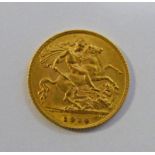 1914 GEORGE V HALF SOVEREIGN