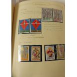 ONE ALBUM CONTAINING A COLLECTION OF EASTER STAMPS WITH DESCRIPTIONS