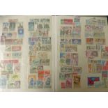 STOCK ALBUM WITH OVER 500 UNMOUNTED MINT, FINE USED ETC.